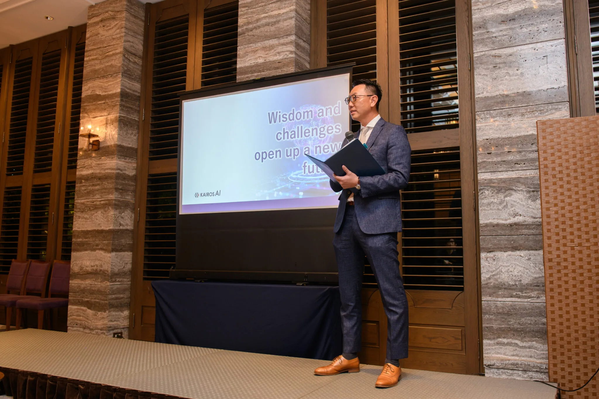 第2回カイロスAIオーナーズサロン〜秋の夕べへのお誘い〜の開催風景1